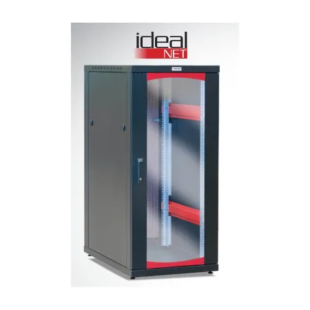 Szafa Rack 19 20u 600x1000 Drzwi Szklane